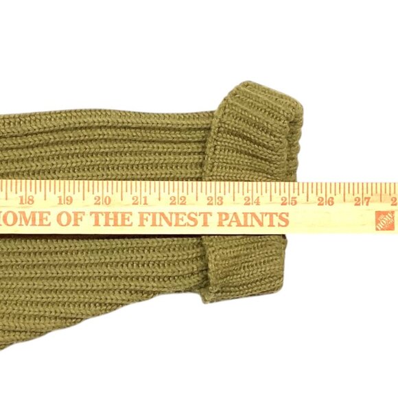 Vintage‎ Forenza Wool Blend Knit Off Shoulder Fringe Sweater Women's Size Large - Picture 4 of 6